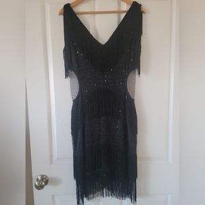 Black Gatsby dress